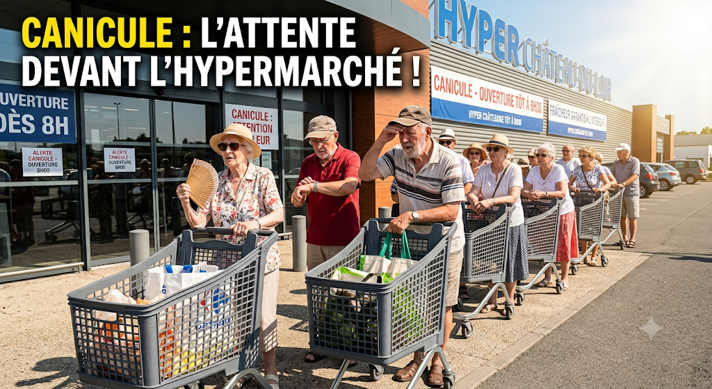 Canicule Au Leclerc