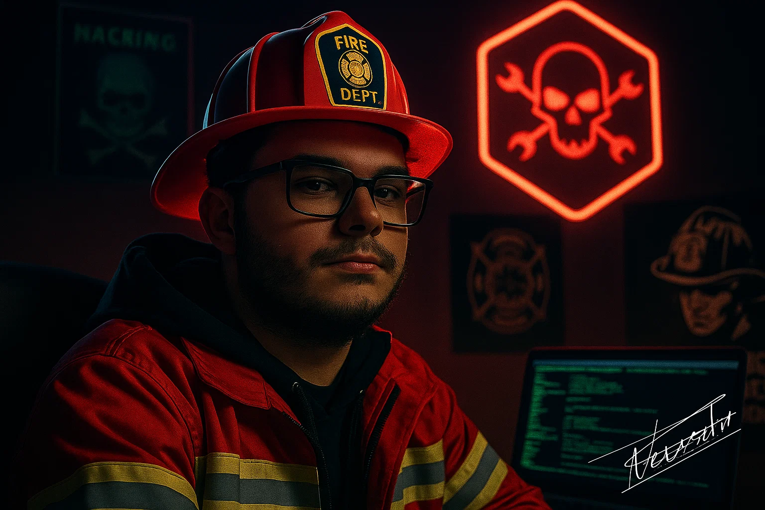 Kiki Le Pompier Dans Le Monde Numérique.